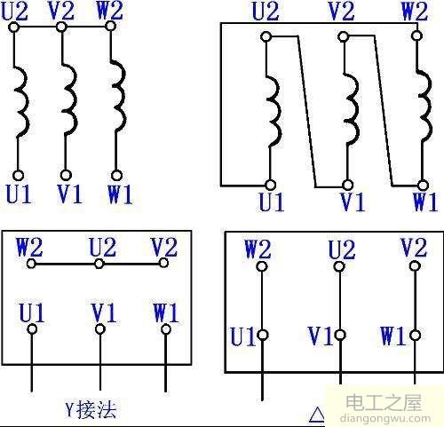 電機(jī)有六根線(xiàn)怎樣才能分辨出哪三根是接380v的