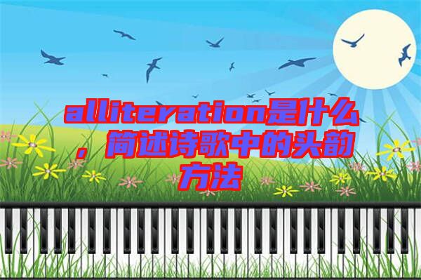 alliteration是什么，簡述詩歌中的頭韻方法