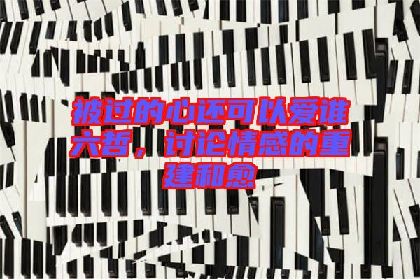 被過的心還可以愛誰六哲,討論情感的重建和愈