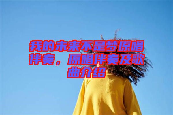 我的未來不是夢原唱伴奏,原唱伴奏及歌曲介紹