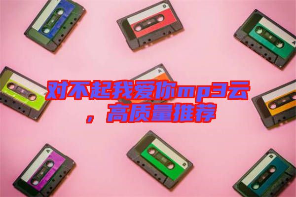 對不起我愛你mp3云，高質量推薦