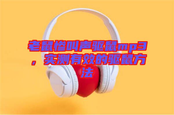 老鼠慘叫聲驅(qū)鼠mp3，實(shí)測(cè)有效的驅(qū)鼠方法