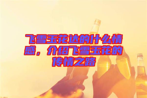 飛雪玉花達的什么情感，介紹飛雪玉花的傳情之路