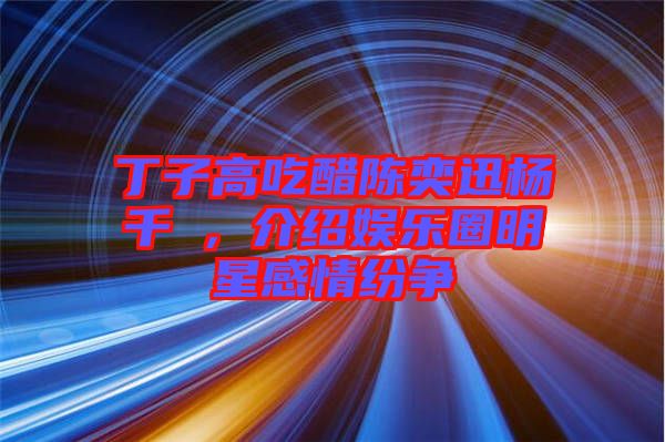 丁子高吃醋陳奕迅楊千嬅,介紹娛樂圈明星感情紛爭