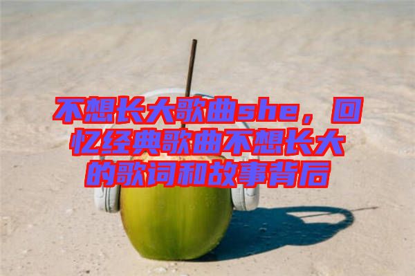 不想長大歌曲she,回憶經典歌曲不想長大的歌詞和故事背后