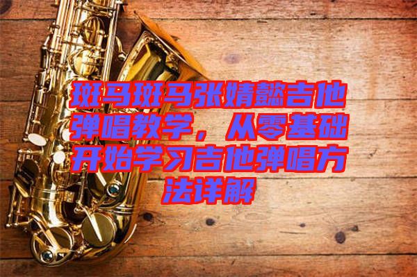 斑馬斑馬張婧懿吉他彈唱教學(xué),從零基礎(chǔ)開始學(xué)習(xí)吉他彈唱方法詳解