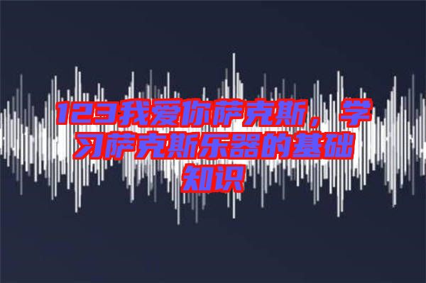 123我愛你薩克斯,學(xué)習(xí)薩克斯樂器的基礎(chǔ)知識