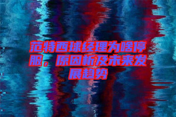 范特西球經(jīng)理為啥停服，原因析及未來(lái)發(fā)展趨勢(shì)