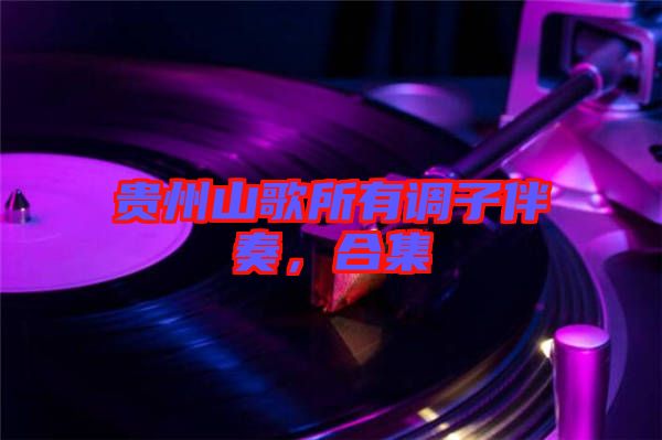 貴州山歌所有調子伴奏，合集