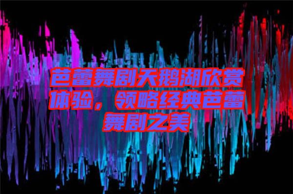 芭蕾舞劇天鵝湖欣賞體驗,領略經典芭蕾舞劇之美