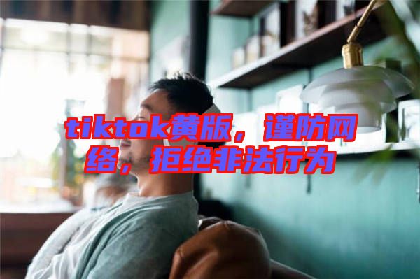 tiktok黃版,謹防網絡,拒絕非法行為
