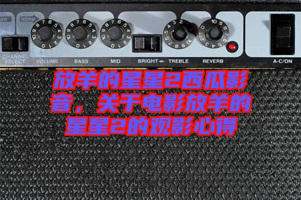 放羊的星星2西瓜影音,關于電影放羊的星星2的觀影心得