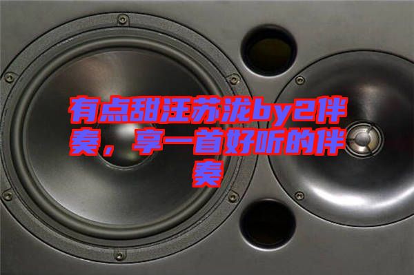 有點甜汪蘇瀧by2伴奏,享一首好聽的伴奏