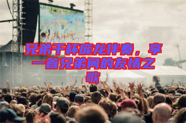 兄弟干杯龐龍伴奏，享一首兄弟間的友情之歌