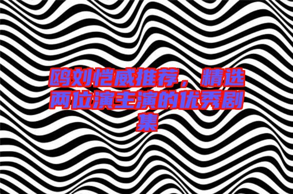 鷗劉愷威推薦，精選兩位演主演的優(yōu)秀劇集