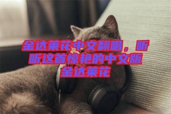 金達萊花中文翻唱，聽聽這首驚艷的中文版金達萊花