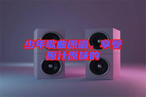 少年歌曲原唱,享受原汁原味的