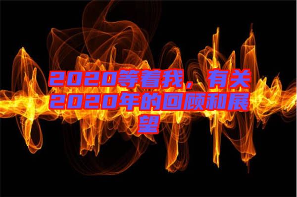 2020等著我,有關2020年的回顧和展望