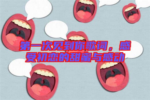 第一次見到你歌詞,感受初戀的甜蜜與感動