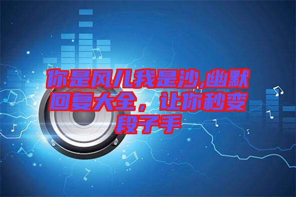 你是風兒我是沙,幽默回復大全,讓你秒變段子手