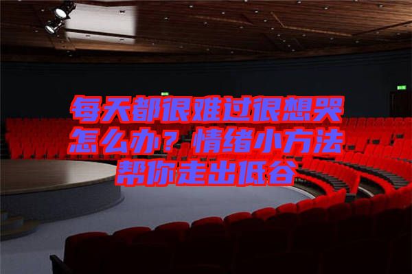 每天都很難過很想哭怎么辦?情緒小方法幫你走出低谷