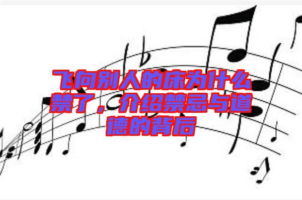 飛向別人的床為什么禁了,介紹禁忌與道德的背后